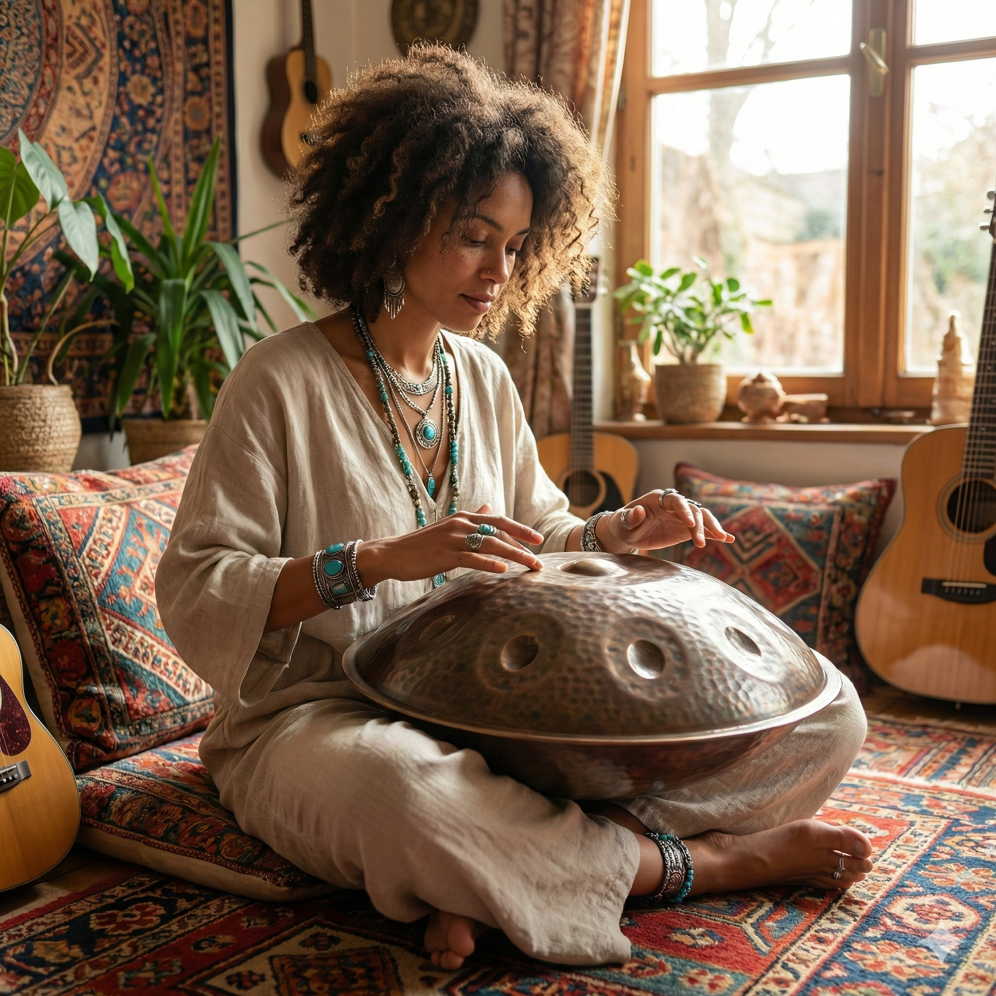 Handpan Sangha - D Kurd 10 notes