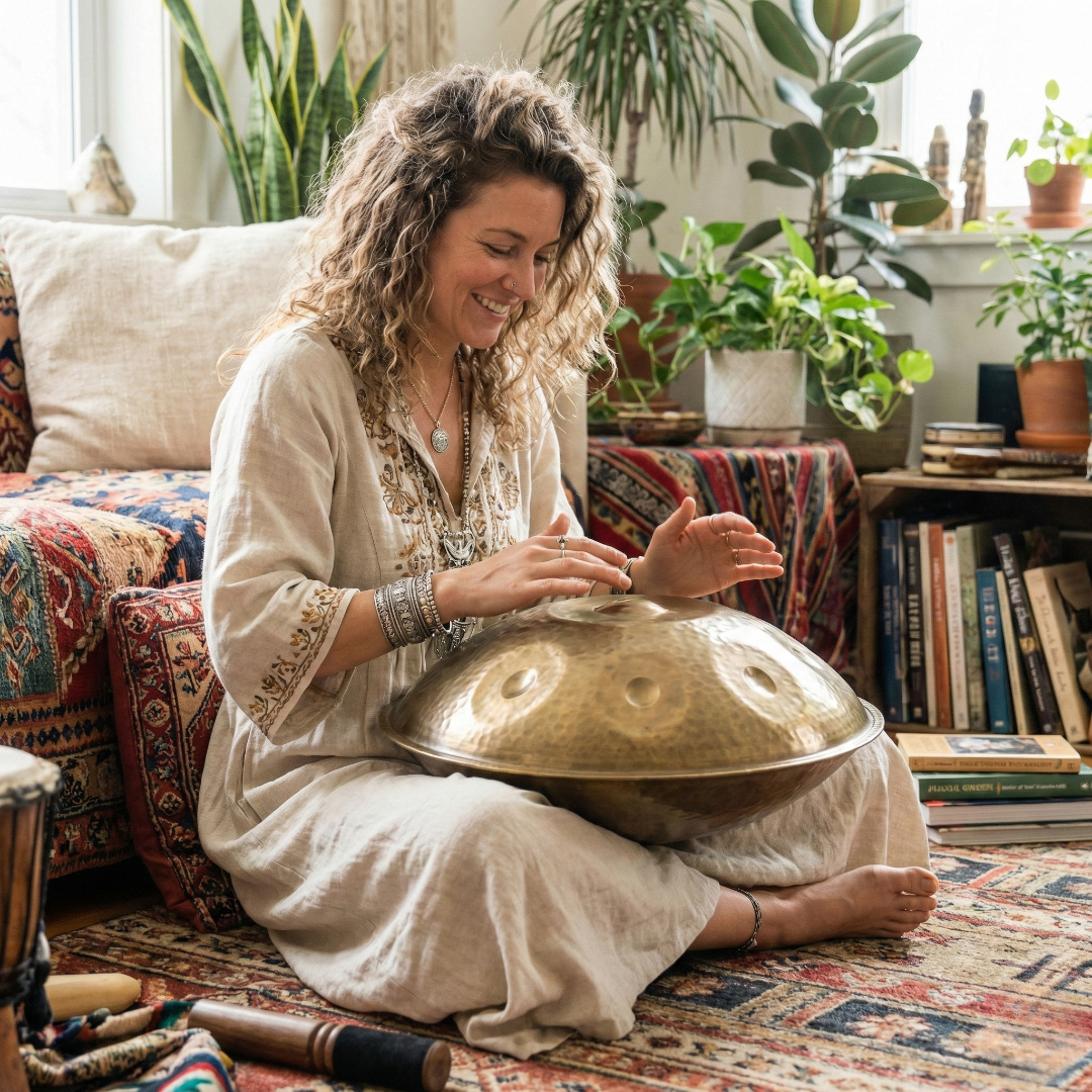 Handpan Sangha - D Kurd 10 notes