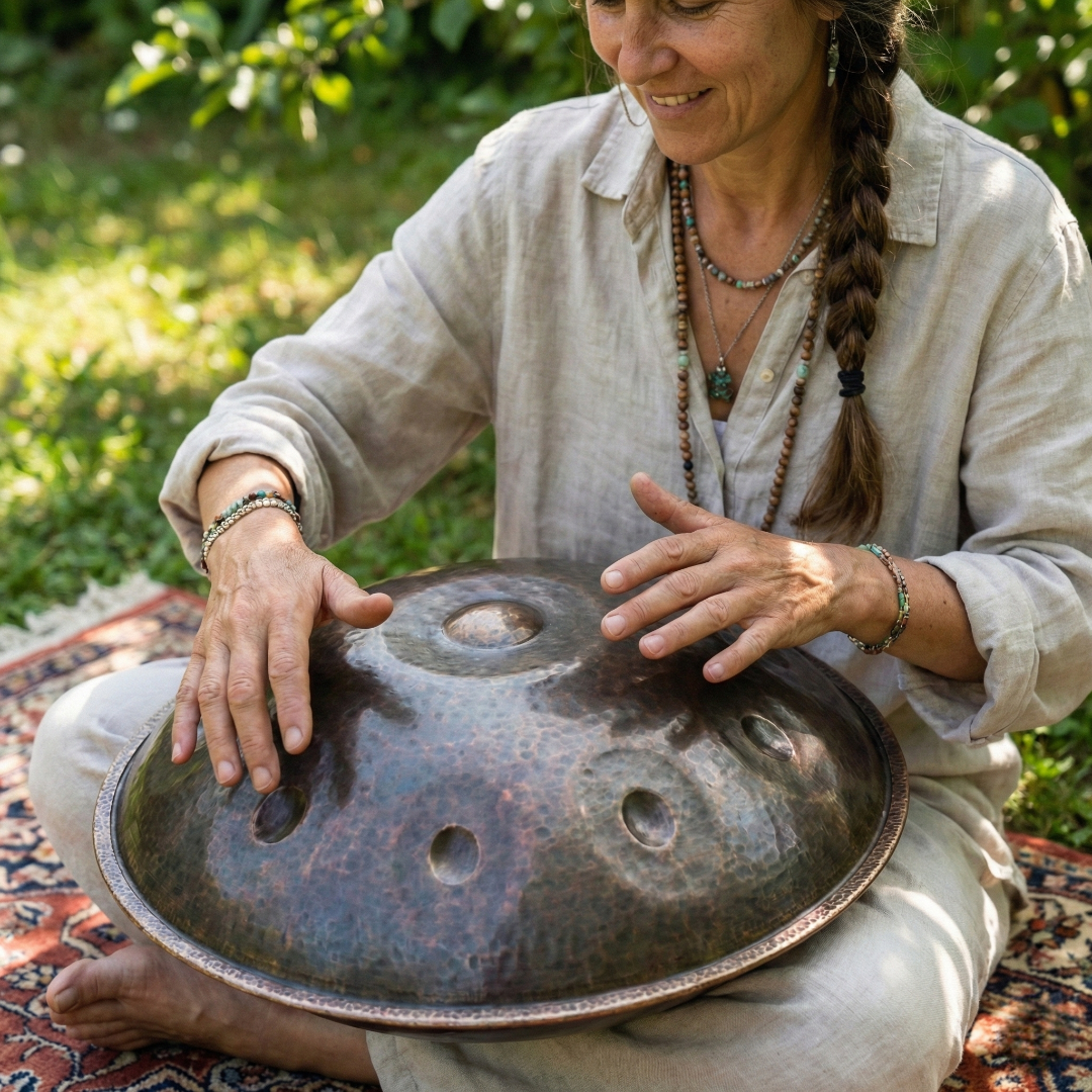 Handpan Shanti - D Kurd 12 notes