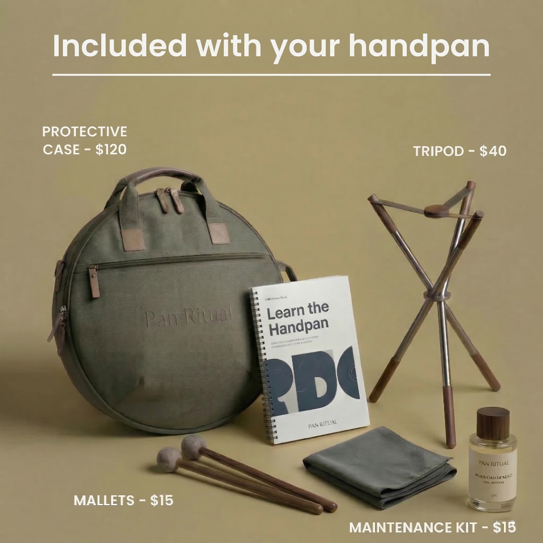 Handpan Shanti - D Kurd 12 notes